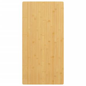 vidaXL Tampo de mesa 40x80x1,5 cm bambu