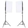 vidaXL Ilumina&ccedil;&atilde;o de est&uacute;dio profissional 2 pcs 40x60 cm