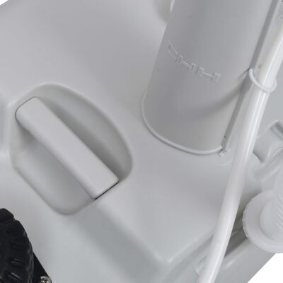 vidaXL Conjunto de lavatório com suporte para campismo com tenda 20 L