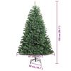 vidaXL &Aacute;rvore de Natal Articulada Artificial Verde 150 cm PVC e Metal