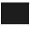 vidaXL Estore de rolo para exterior 355 (L) x 230 (A) cm preto