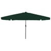 vidaXL Guarda-sol de Jardim 395 x 395 x 245 cm Poli&eacute;ster Redondo Verde