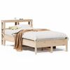vidaXL Cama sem colch&atilde;o 75x190 cm madeira de pinho maci&ccedil;a