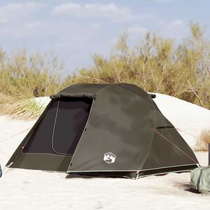vidaXL Tenda de pesca para 3 pessoas imperme&aacute;vel castanho
