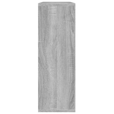 vidaXL Estante 104x20x58,5 cm derivados de madeira cinzento sonoma