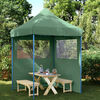 vidaXL Tenda de Festa Verde 200 x 200 x 306 cm Tecido Oxford
