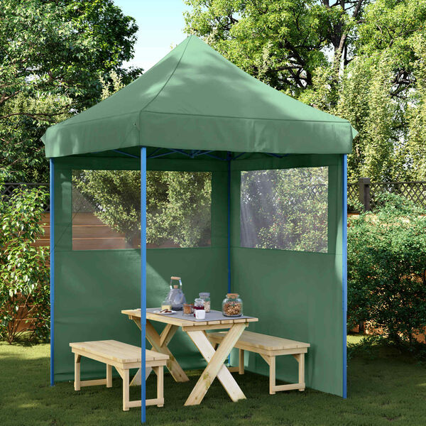 vidaXL Tenda de Festa Verde 200 x 200 x 306 cm Tecido Oxford