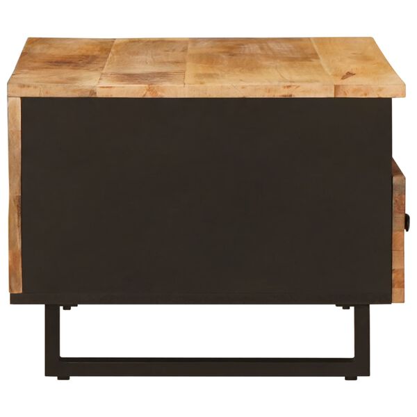 vidaXL Mesa de centro com gaveta Castanho 89 x 59,5 x 17 cm