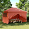 vidaXL Tenda de Festa Terracota 292 x 440 x 315 cm Tecido Oxford