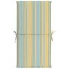 vidaXL Almofad&otilde;es para cadeiras de jardim 2 pcs 100x50x3 cm multicolor