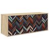 vidaXL Arm&aacute;rio de TV Montado na Parede OMMEN 102 x 33 x 40 cm