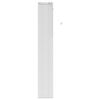 vidaXL Cortina Veneziana Branco 45 x 250 cm 35 mm
