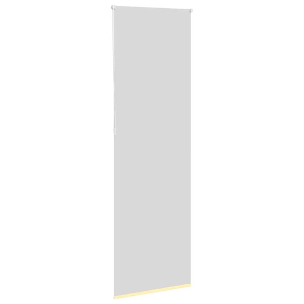 vidaXL Persiana de enrolar 80x230 cm largura tecido 75,7 cm poli&eacute;ster