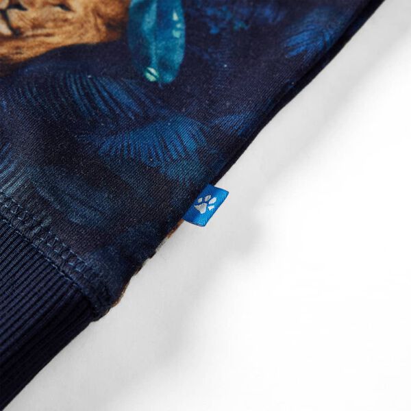 Camisola para crian&ccedil;a azul-marinho 104