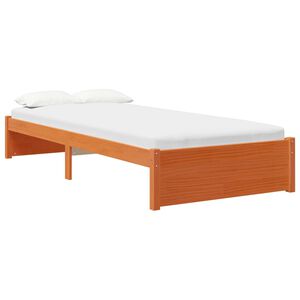 vidaXL Estrutura da Cama Pinho Maci&ccedil;o