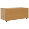vidaXL Gabinete para TV com gaveta Carvalho Artesanal 100 x 48 x 43 cm