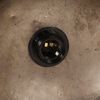 vidaXL Candeeiro suspenso industrial redondo 25W 30 cm E27 multicor