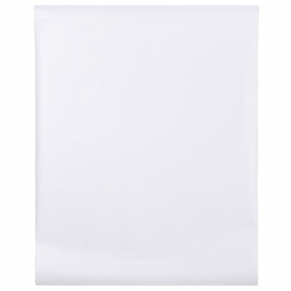 vidaXL Pel&iacute;cula para janela fosca 60x500 cm PVC branco