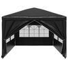 vidaXL Tenda para festas 3x6 m antracite