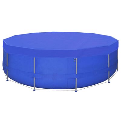 vidaXL Cobertura PE redonda para piscina 540 cm 90 g/m²