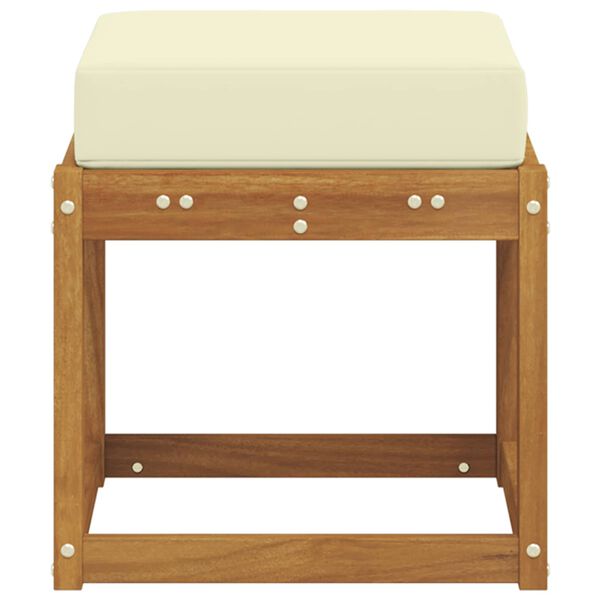 vidaXL Bancada de P&aacute;tio ao Ar Livre Madeira S&oacute;lida de Ac&aacute;cia Natural