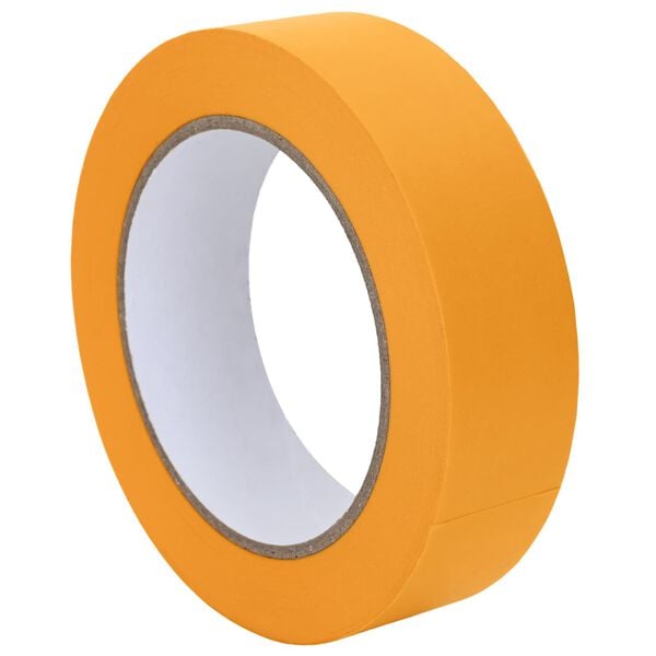 vidaXL Fitas de M&aacute;scara para Pintores 24 pcs Amarelo 30mm x 50m Papel