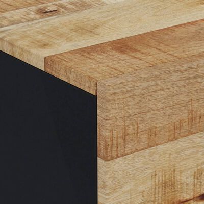 vidaXL Mesa de cabeceira 40x33x46 cm madeira de mangueira maciça