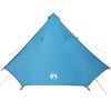 vidaXL Tenda familiar tipi para 8 pessoas imperme&aacute;vel azul