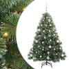 vidaXL &Aacute;rvore de Natal Artificial com 150 LEDs Verde 150 cm PE e PVC