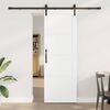 vidaXL Porta Deslizante Branco 73,5 x 211 cm