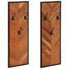 vidaXL Bengaleiros 2 pcs 35x1x90 cm Madeira maci&ccedil;a Ac&aacute;cia