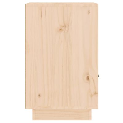 vidaXL Mesa de cabeceira 40x34x55 cm madeira de pinho maciça