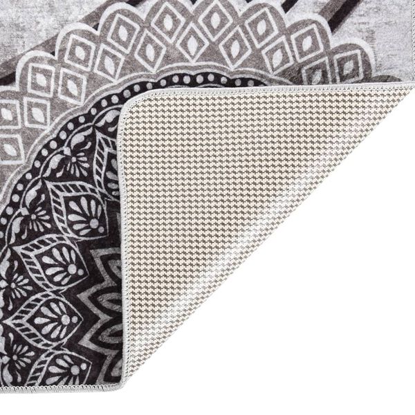 vidaXL Tapete lavável antiderrapante 120x180 cm multicor
