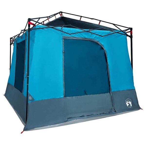 vidaXL Tenda interior com telhado Azul 290 x 288 x 234 cm tafet&aacute;