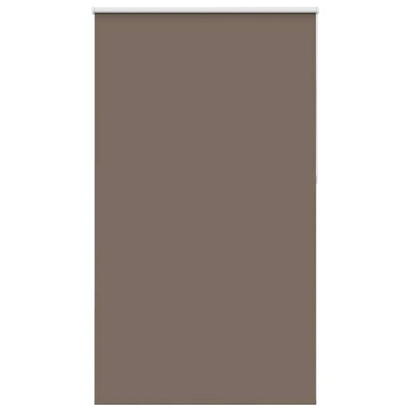 vidaXL Persiana de enrolar 130x210 cm largura tecido 126,6cm poli&eacute;ster