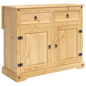 vidaXL Conjunto de Ilha de Cozinha 2 unid. Cera de Mel Pinho Maci&ccedil;o