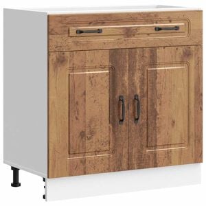 vidaXL Arm&aacute;rio cozinha baixo Kalmar madeira artificial madeira velha