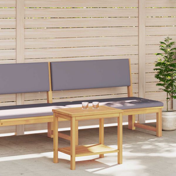 vidaXL Mesa Lateral &Oacute;leo Natural 50 x 35 x 45 cm