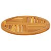 vidaXL Tampo de mesa redondo Ø60x2 cm madeira de acácia maciça