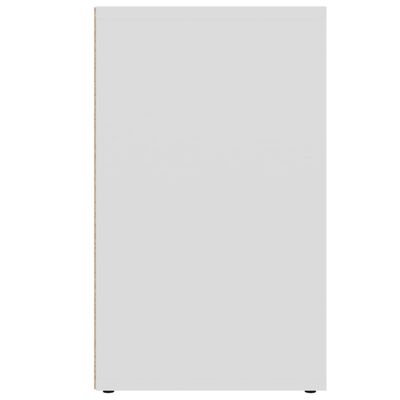 vidaXL Sapateira 52,5x30x50 cm branco