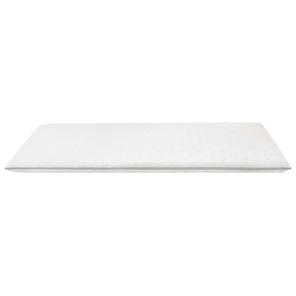 vidaXL Sobrecolch&atilde;o 90x200 cm espuma viscoel&aacute;stica c/ mem&oacute;ria 6 cm