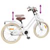 vidaXL Bicicleta Infantil 20 Polegadas para 6-11 Anos Branco