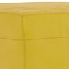 vidaXL 3 pcs conjunto de sof&aacute;s veludo amarelo