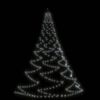 vidaXL &Aacute;rvore de Natal parede 720 luzes LED 5 m int/ext branco frio