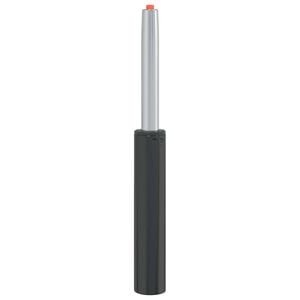 vidaXL Cilindro a G&aacute;s para Cadeira de Escrit&oacute;rio Preto 307-447 mm