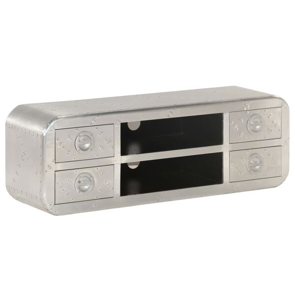 vidaXL Suporte de TV aviador estilo aeronave vintage 120x30x40 cm