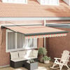 vidaXL Toldo Multicolor 350 x 250 x 165 cm Poliéster e Alumínio