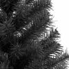 vidaXL &Aacute;rvore de Natal com 300 LEDs com suporte Preto 180 cm PVC