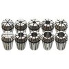vidaXL Pin&ccedil;as ER16 10 pcs p/ conjunto de ferramentas de torneamento