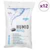 vidaXL Lafita Recargas absorventes de humidade 12 unidades 900 g